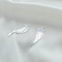 Tassel Fringe Earrings, thumbnail 2 of 3