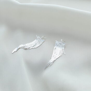 Tassel Fringe Earrings, 2 of 3