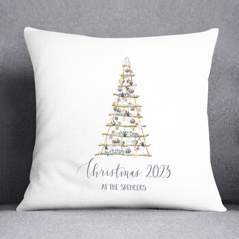 Christmas Festive Personalised Cushion, 2 of 4