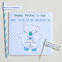 Happy Father's Day Bear Card, thumbnail 1 of 5