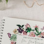 Tulips And Spring Flowers Wedding Guest Book, thumbnail 3 of 11