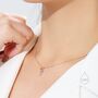Sterling Silver Tiny Toucan Bird Pendant Necklace, thumbnail 7 of 12