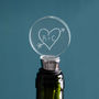 Personalised Wine Bottle Stopper For Couples, thumbnail 2 of 3