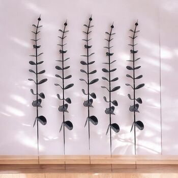 Black Eucalyptus Stems For Autumn And Halloween Decorations, 4 of 8