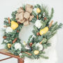Partridge In A Pear Tree Faux Christmas Wreath, thumbnail 8 of 8