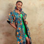 African Wax Print Kimono, thumbnail 6 of 7