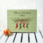Personalised Christmas Stockings Tea Box, thumbnail 1 of 6
