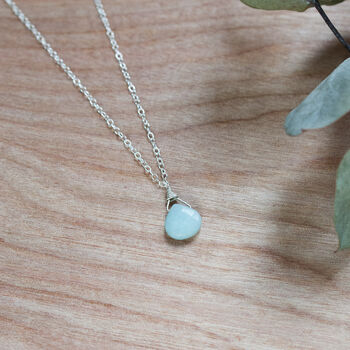 Amazonite Sterling Silver Pendant, 8 of 10