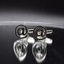 @ Symbol Cufflinks 316 L Stainless Steel Gift For Tech Lovers And Entrepreneurs, thumbnail 5 of 5