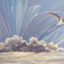 Swallow Arrives Oil Painting, thumbnail 4 of 9