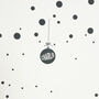 Personalised Christmas Bauble Decal Sticker, thumbnail 4 of 5