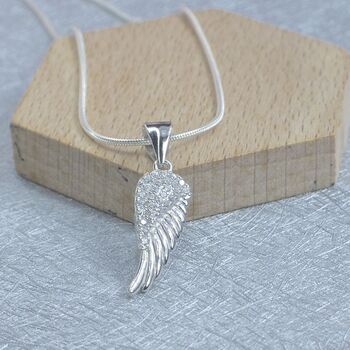 Sterling Silver Angel Wings Set, 2 of 4