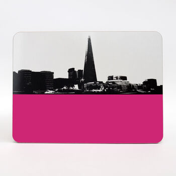 London Set Of Eight Matching Table Mats And Coasters, 8 of 11