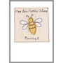 Personalised Bee Father's Day Card, thumbnail 2 of 12