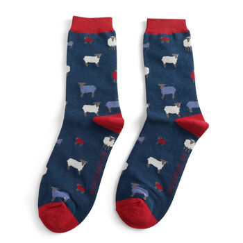 Sheep Men's Bamboo Socks, 2 of 5