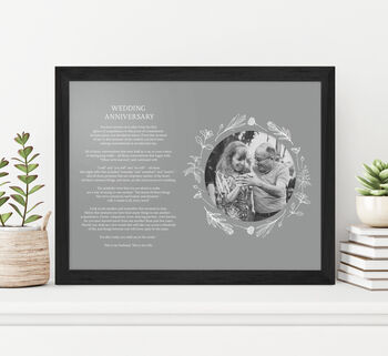 Personalised New Baby Photo And Poem Print, 7 of 9