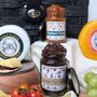 Cheese Hamper Basket With Cheese Chutney And Crackers, thumbnail 3 of 5