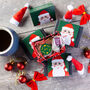 'Santa' Mini Baileys Brownie And Tea, thumbnail 2 of 3