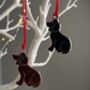 Cocker Spaniel Christmas Tree Decoration, thumbnail 1 of 3