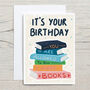 Buy More Books Birthday Card, thumbnail 3 of 3