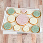Personalised Hug In A Biscuit Box Of 12 Iced Biscuits, thumbnail 2 of 4