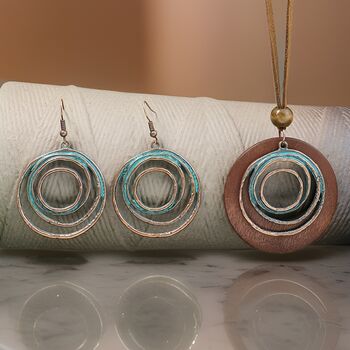 Daily Boho Wooden Spiral Jewellery Gift Set, 3 of 8