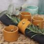 Personalised Leather Napkin Rings, thumbnail 2 of 6