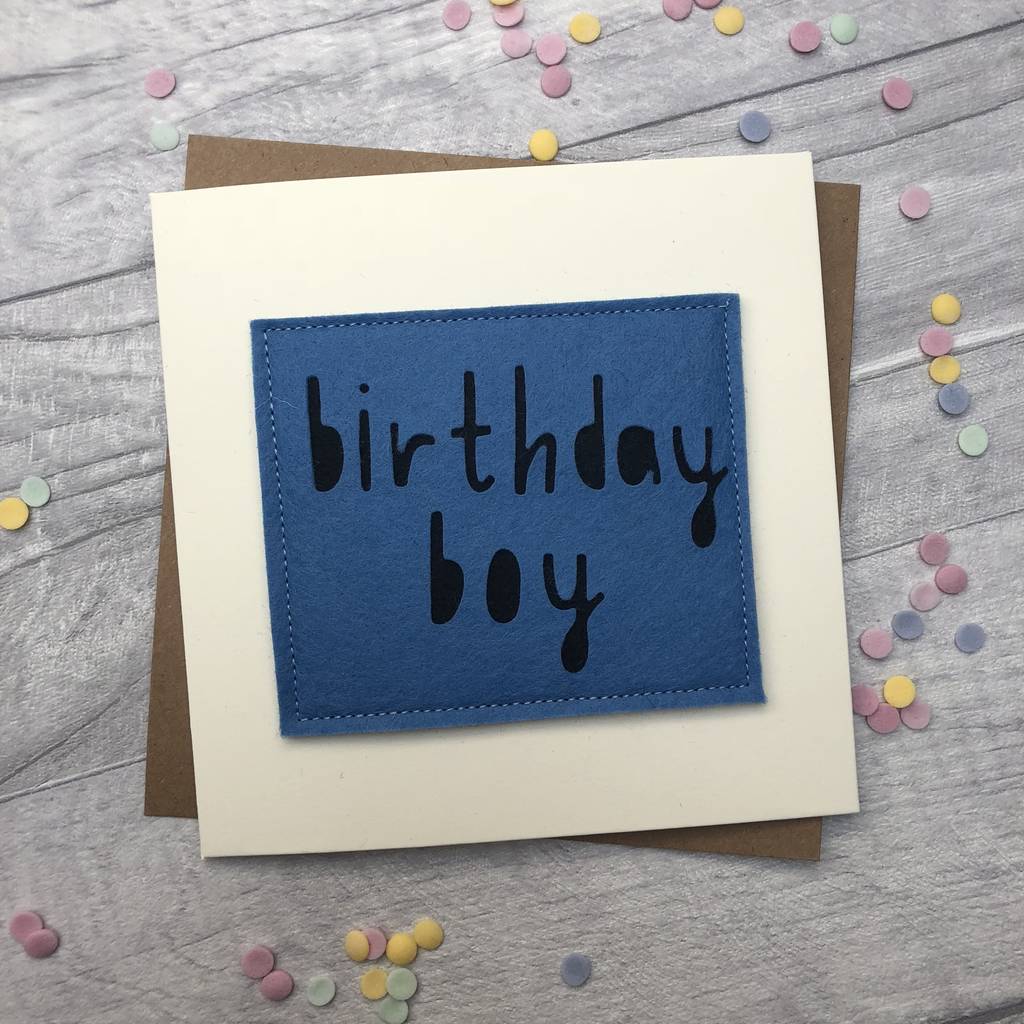 Happy Birthday Card Ideas For Boys