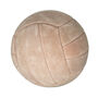 Hand Stitched Suede Leather Football Ball Size Five, thumbnail 2 of 7