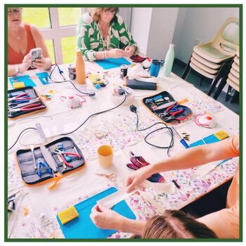 Stained Glass Flower Workshop Experience Day, 4 of 8