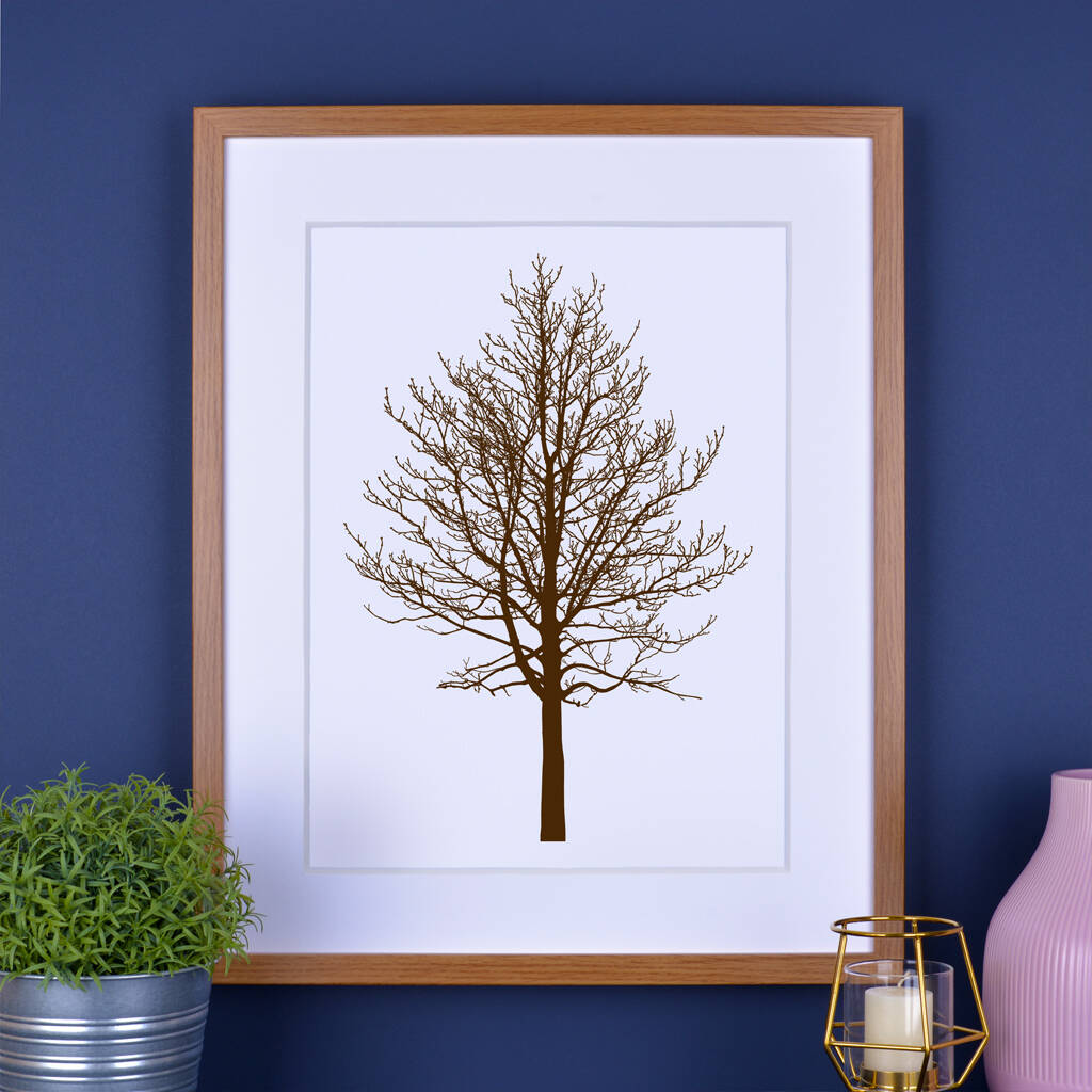 Silhouette Tree Print, 1 of 8