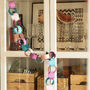 Pink And Blue Paper Chain Garland, Three Meters, thumbnail 1 of 5