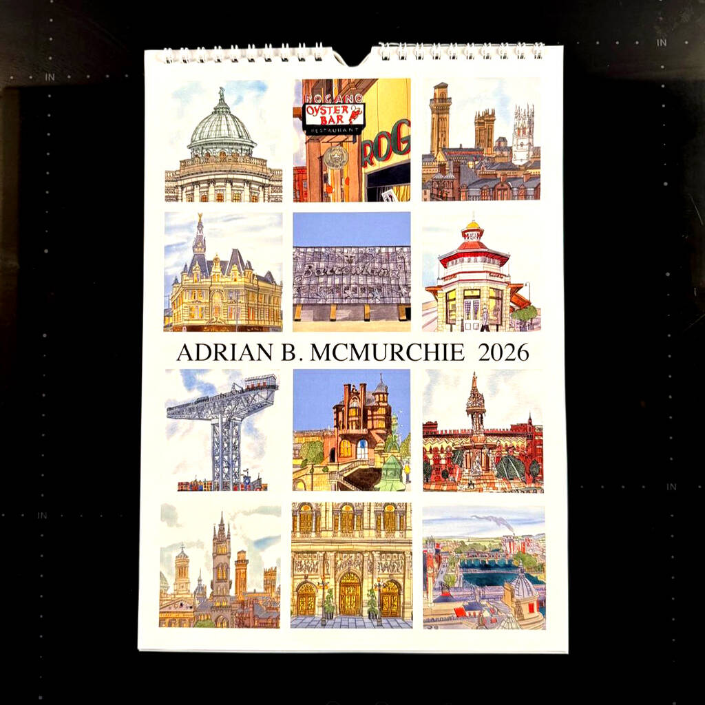 2026 Glasgow Calendar, 1 of 12