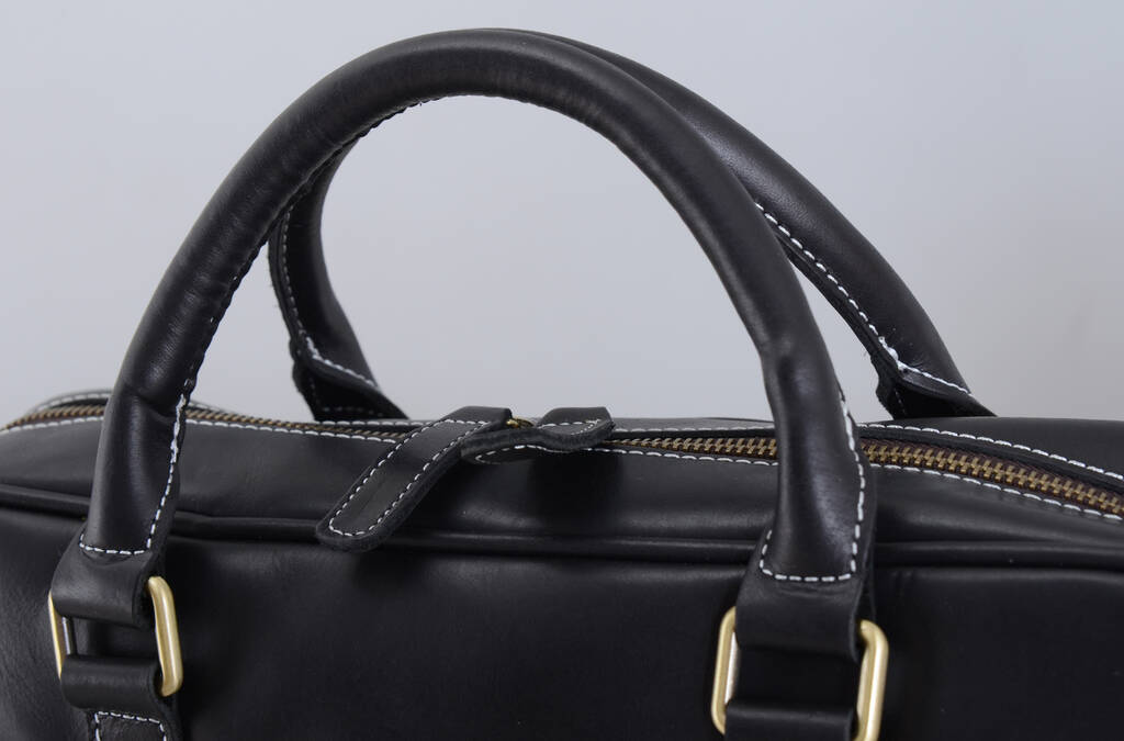 Classic Design Genuine Leather Breifcase By EAZO | notonthehighstreet.com
