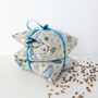Blue Parsley Linen Wheat Heat Bag, thumbnail 4 of 5