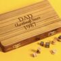Personalised Wooden Backgammon Set, thumbnail 2 of 4
