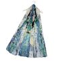 Reversible Monet And Manet Silk Blend Scarf, thumbnail 4 of 8