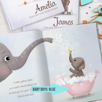 The Personalised 'The Day You Were Born' Keepsake Book, 9 of 12
