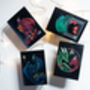 Dragon Mistletoe Christmas Card, thumbnail 5 of 6