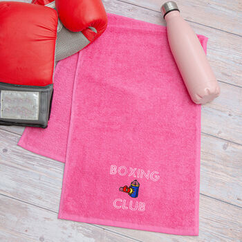 Boxing Sports Towel, 2 of 9