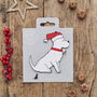 Westie Dog Christmas Tree Decoration Personalisation Available, thumbnail 2 of 5