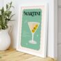 Martini Cocktail Print, thumbnail 1 of 5