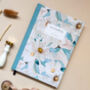 Le Jardin Stone And Aqua Case Bound Notebook, thumbnail 9 of 9