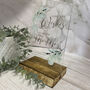 Botanical Personalised Leave Your Wishes Wedding Sign Clear, thumbnail 4 of 6