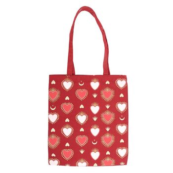 Sacred Heart Print Tote Bag, 2 of 2