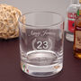 Personalised Birthday Whiskey Glass Set For Any Age, thumbnail 1 of 6