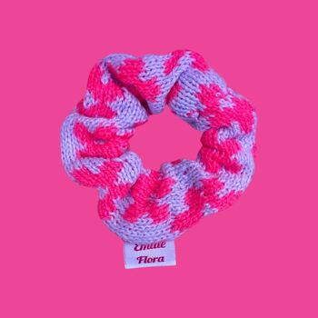 Blossom Knitted Scrunchie, 3 of 3