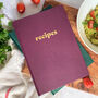 Recipe Journal For Own Recipes, thumbnail 1 of 8