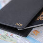 Personalised Leather Passport Cover Set, thumbnail 1 of 11