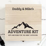 Personalised Wooden Adventure Storage Box, thumbnail 1 of 2